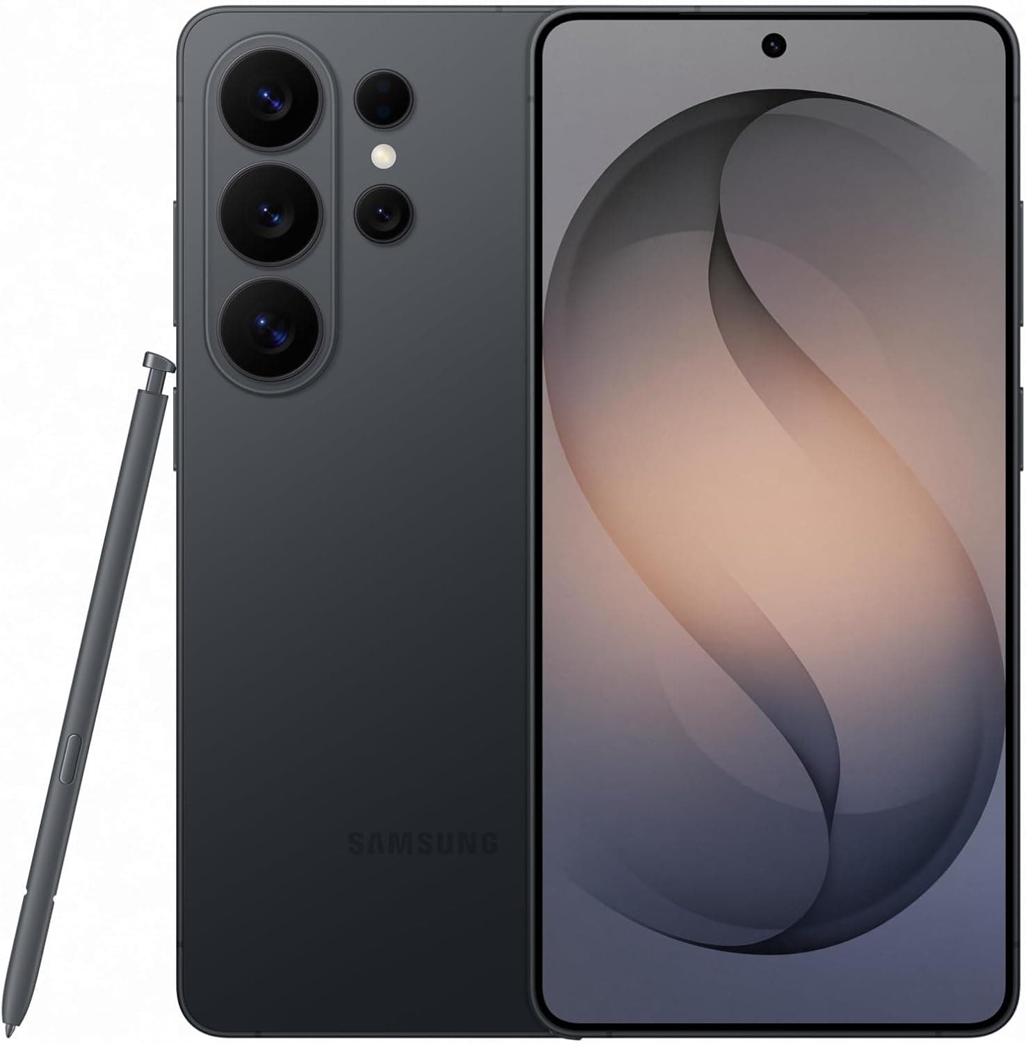 Samsung Galaxy S26 Ultra, teléfono inteligente Android desbloqueado, 256 GB, pantalla de privacidad, Galaxy AI, cámara AI, carga súper rápida 3.0, batería duradera, 2026, garantía de 1 año de EE. UU., negro