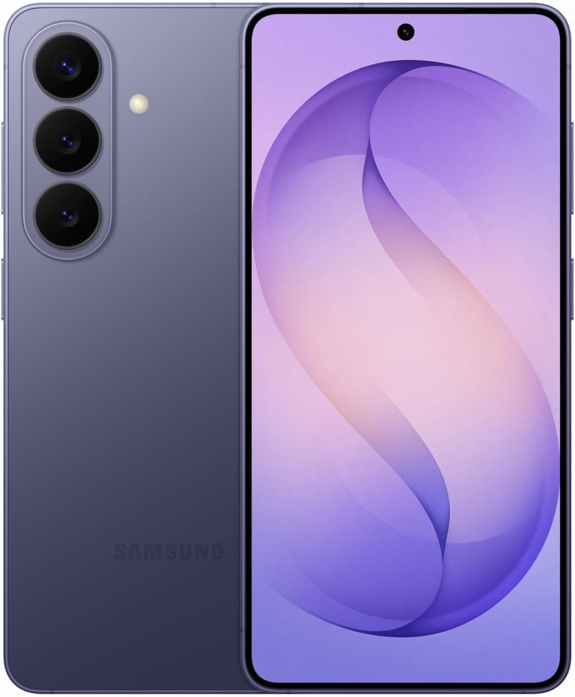 Samsung Galaxy S26, teléfono inteligente Android desbloqueado, 256GB, potente procesador, Galaxy AI, visualización inmersiva, batería duradera, 2026, garantía de 1 año de EE. UU., Violeta cobalto