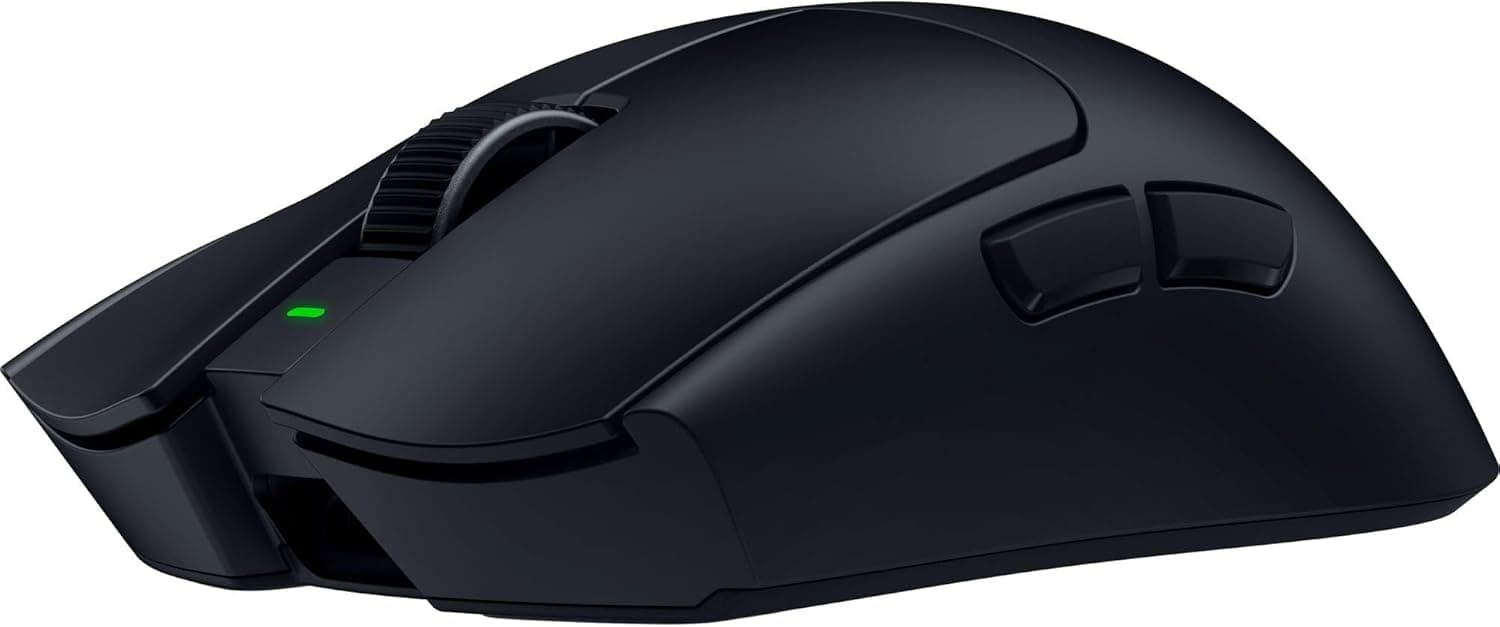 Razer Viper V4 Pro - Mouse inalámbrico para juegos de deportes electrónicos – 1.49 oz ultra ligero, rápido y preciso, sensor óptico de 50K DPI, sondeo de 8K, interruptores ópticos Gen-4, rueda de desplazamiento, carga USB-C, para PC y Mac, color negro